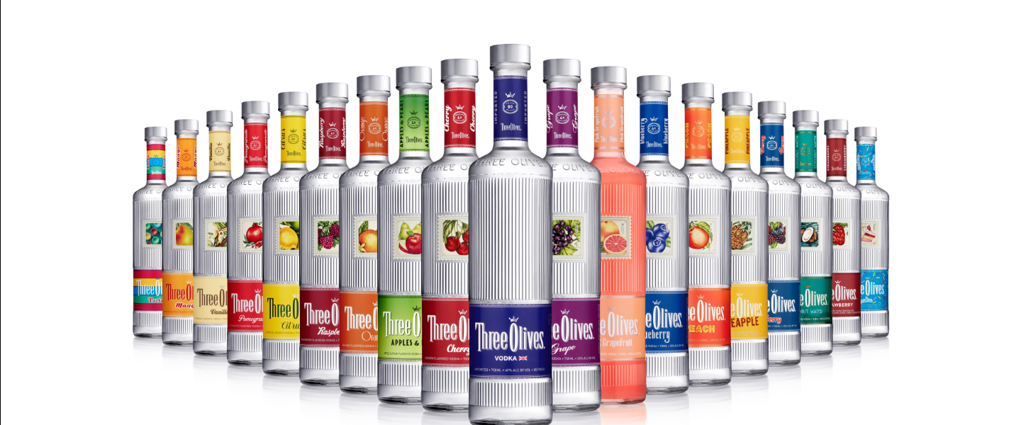 How Three Olives tries to stand out in the saturated vodka market