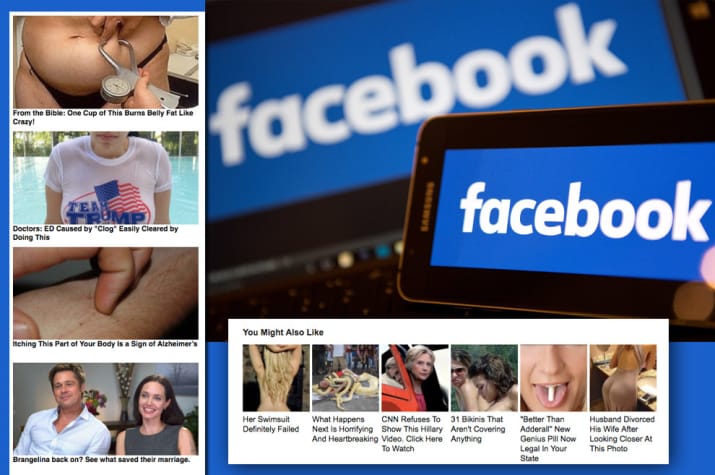 Facebook Is Going To Punish Websites With Junky, Sexy Ads And Little Content