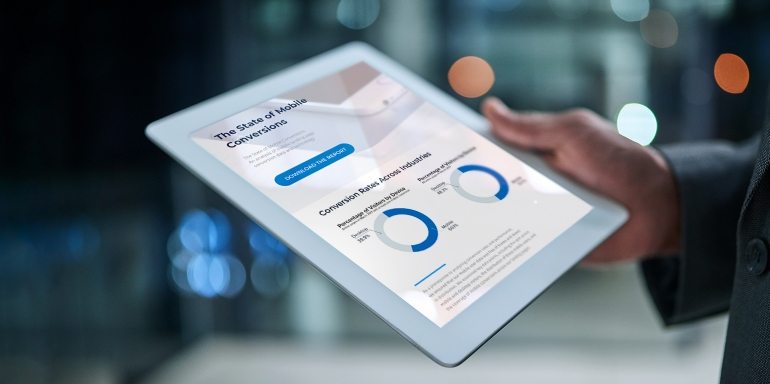 The Mobile Landing Page Report: An Inside Look at Conversion Rates Across Industries