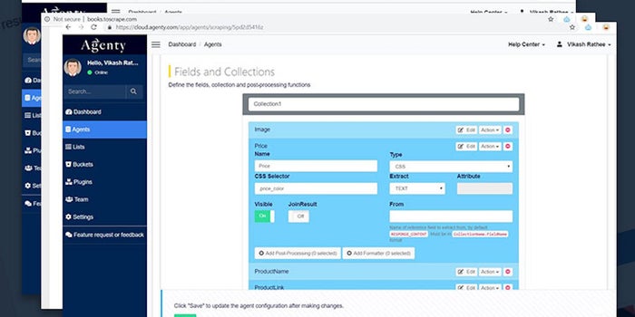 Turn Any Webpage into Actionable Data With ‘Agenty’