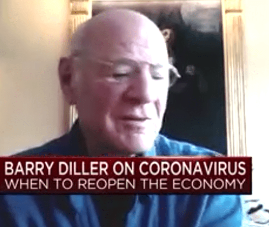 Barry Diller: Expedia normally spends $5 billion on ads but probably ‘won’t spend $1 billion’ this year