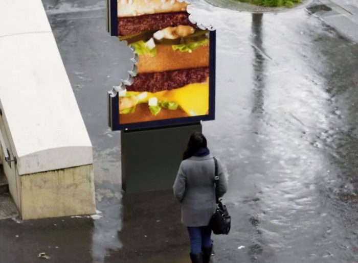 McDonald’s Surprises Parisians By Launching These New Unique-Looking Street Ads