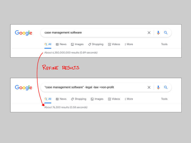 How to get better search results in Google