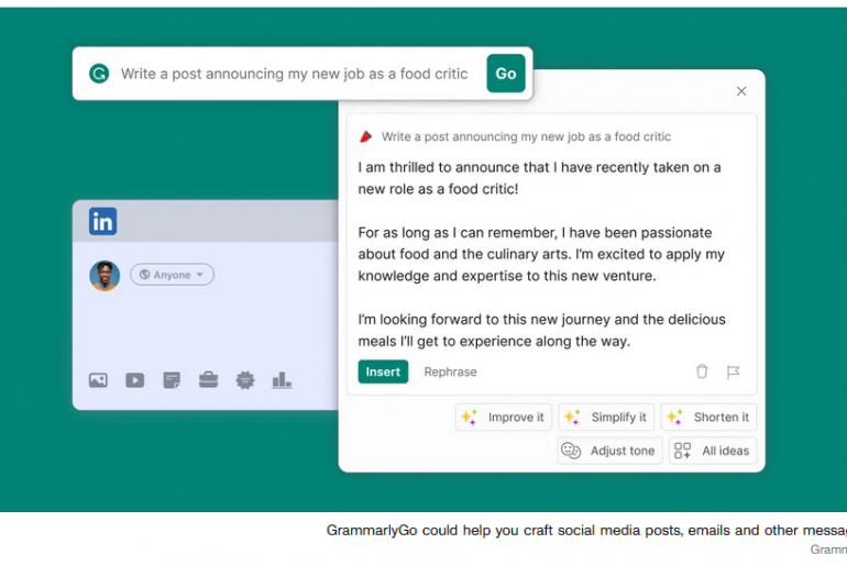 Grammarly’s New AI Tool Is More Than a Spell-Checker