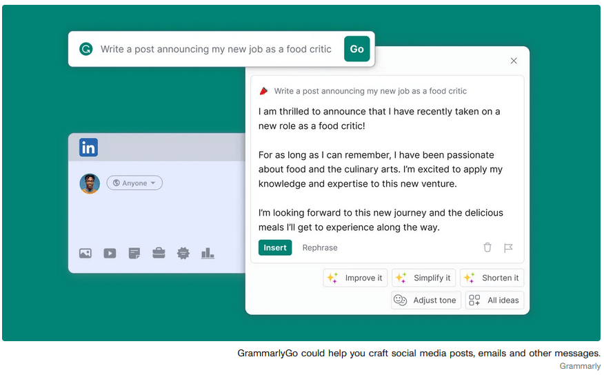 Grammarly's New AI Tool Is More Than a Spell-Checker - Mediastreet