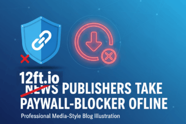 News publishers take paywall-blocker 12ft.io offline
