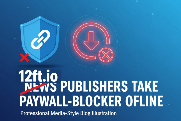 News publishers take paywall-blocker 12ft.io offline