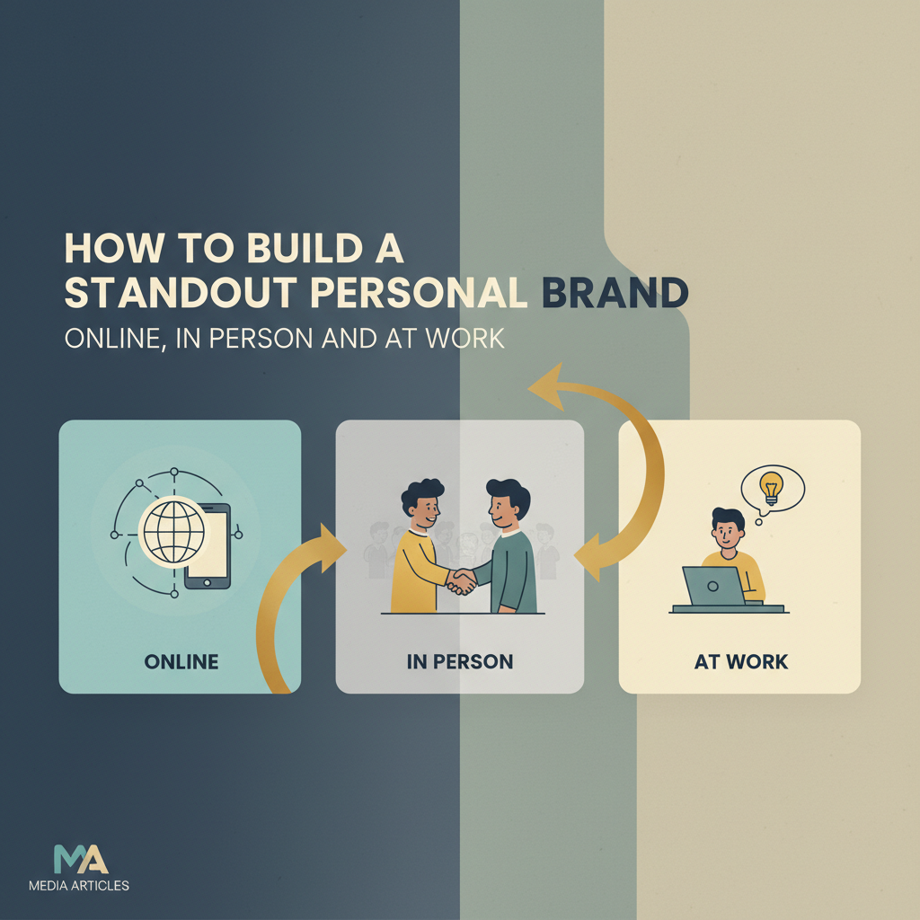 How to build a standout personal brand online, in person and at work