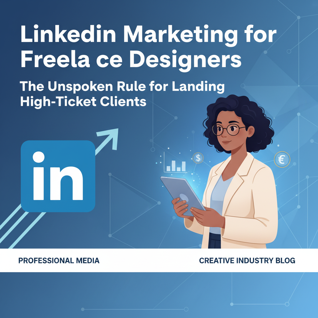 LinkedIn Marketing for Freelance Designers: The Unspoken Rule for Landing High-Ticket Clients