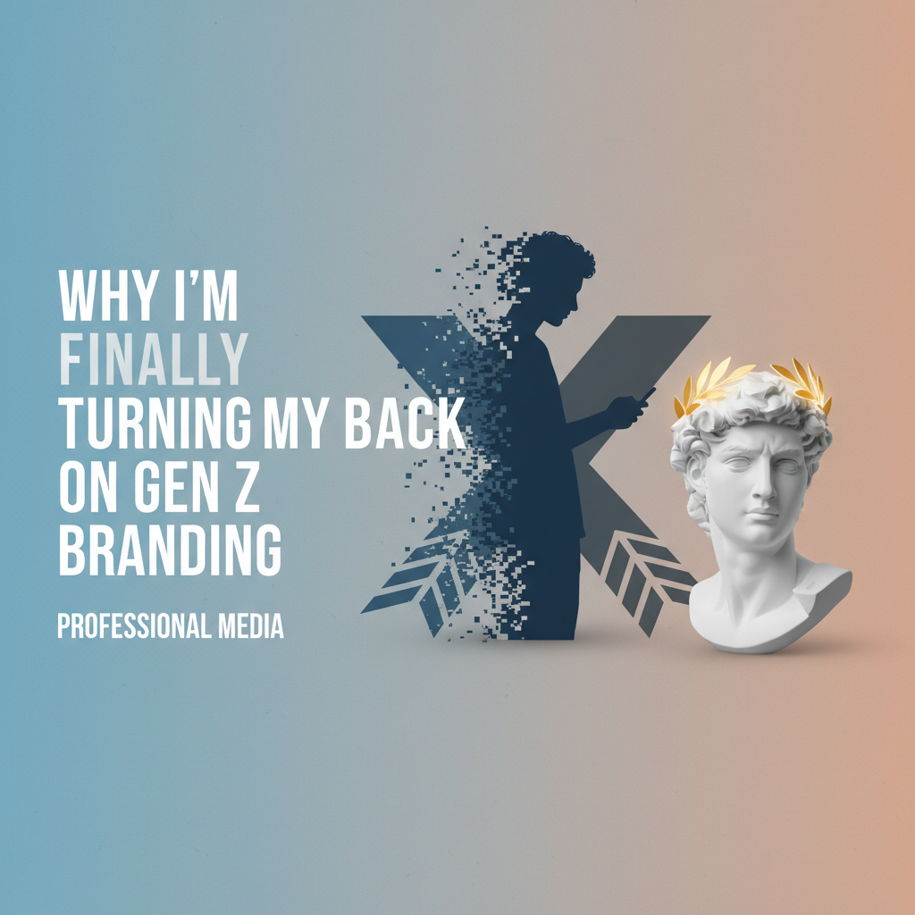 Why I’m finally turning my back on Gen Z branding