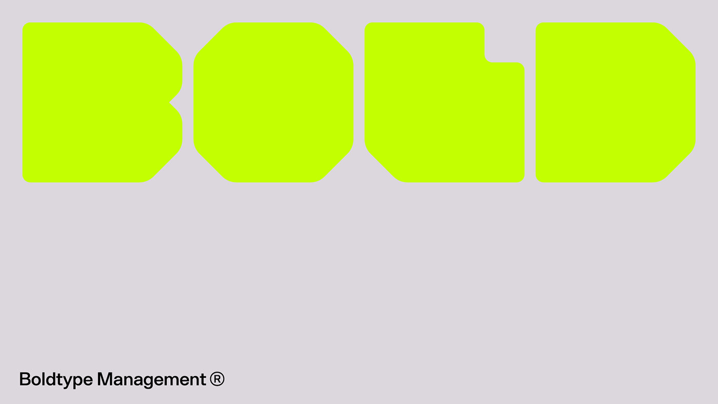 Boldtype Management Visual Identity and Typography Branding