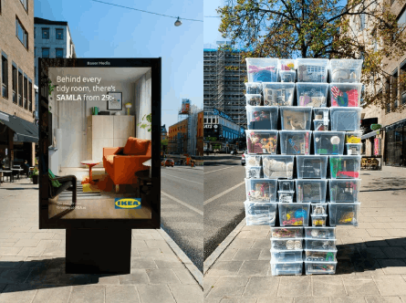 Ikea’s latest clever billboard adverts work because they reveal a common truth about every home