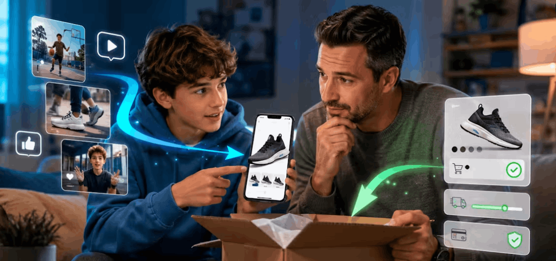 Amazon and Nike Are Winning Gen Alpha: The Bigger Story Is Who Actually Controls the Purchase